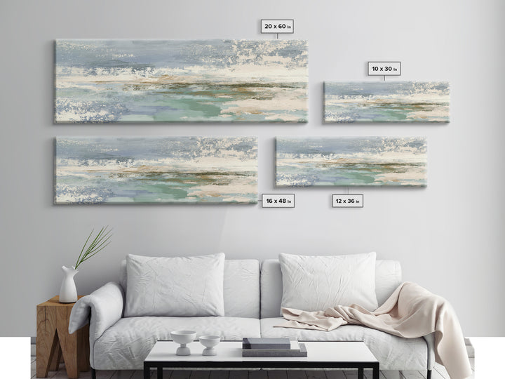 Minimal Smile Curve Abstract Canvas Print, Dental Office Art, Office Decor, Abstract Art, Calm, Medical Office Decor, DOA-3x1-21