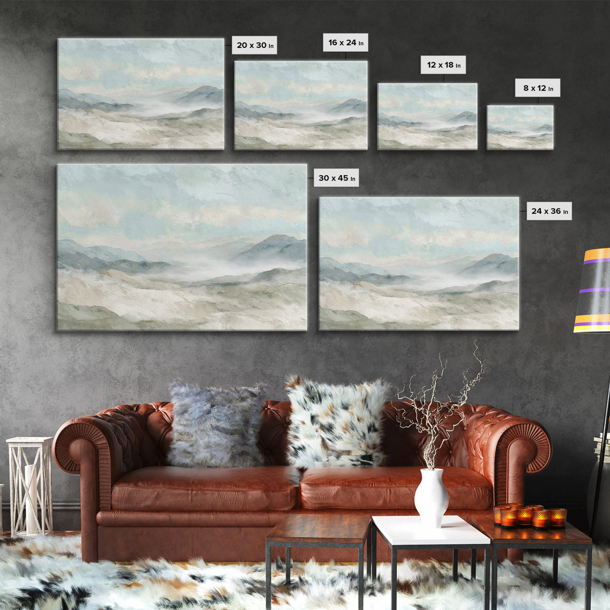 Clean Marble Texture Framed Canvas Print, Dental Office Art, Digital Artwork, Office Decor, Oil Painting, Calm, Dentist Art, DOA-3x2-100