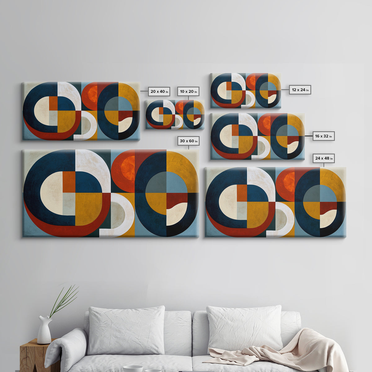 Lonely Caf Table Framed Canvas Print, Expressionist Art, Printable Wall Art, Living Room Decor, Fine Art, Expression, EXP-2x1-1