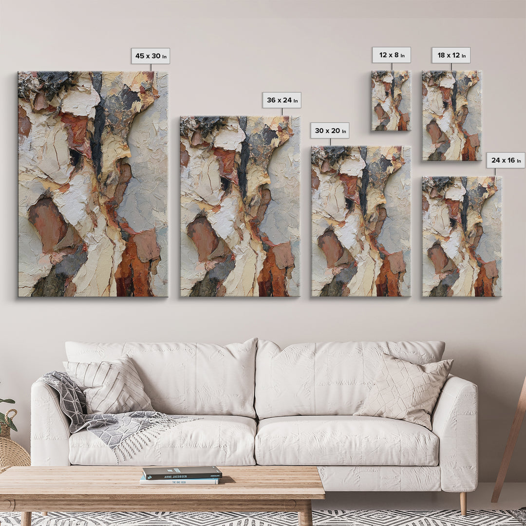 Stormy Landscape Painted Canvas Print, Expressionist Art, Original Painting, Living Room Decor, Fine Art, Expression, EXP-2x3-35
