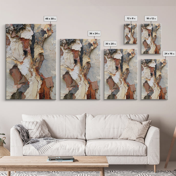Stormy Landscape Painted Canvas Print, Expressionist Art, Original Painting, Living Room Decor, Fine Art, Expression, EXP-2x3-35
