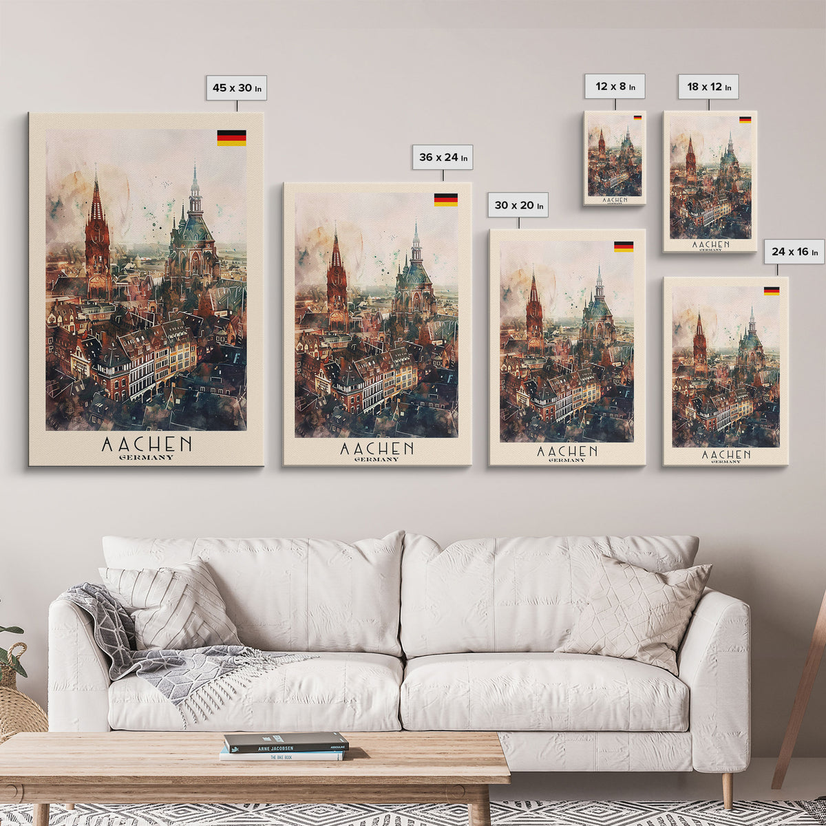 Charming Čačak Serbia Village Scene, Framed Canvas Print, Ideal for Bedroom Art, Farmhouse Style, Home Decor Wall Art