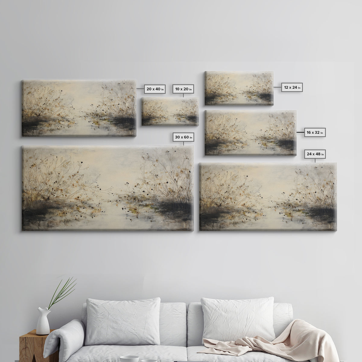 Black and White Sheep Framed Canvas Print, Farmhouse Art, Farmhouse Wall Decor, Farmhouse Decor, Harvest, Fine Art Print, FAR-2x1-100