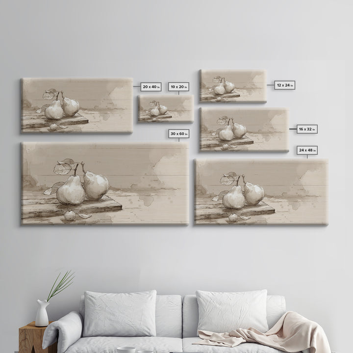 Wheat Bundle Tied Framed Canvas Print, Farmhouse Art, Luxury Decor, Farmhouse Decor, Fine Art, Harvest, Art Prints, Digital Art, FAR-2x1-30