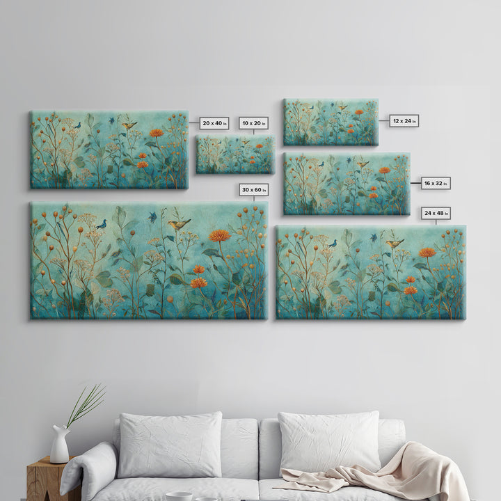 Sunflowers in a Galvanized Metal Bucket Canvas Print, Farmhouse Art, Printable Art, Farmhouse Decor, Watercolor Art, Harvest, FAR-2x1-47