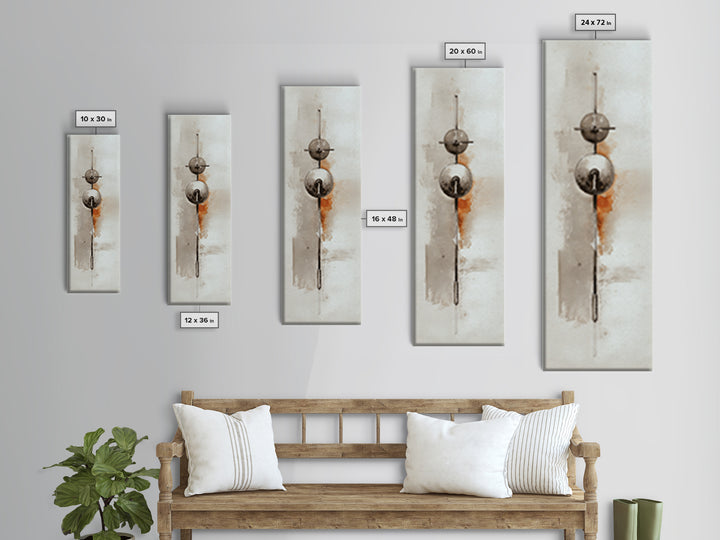 Barbell Plate Study Framed Canvas Print, Fitness Studio Art, Minimalist Art Print, Gym Decor, Fine Art, Motion, Home Decor, FSA-1x3-4