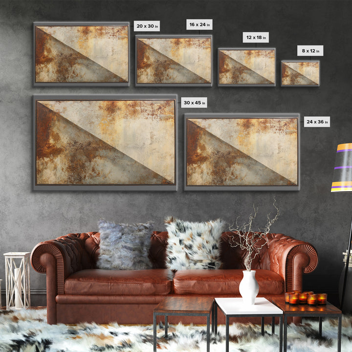 Garage Tool Silhouettes Arranged as Graphic Icons Framed Canvas Print, Garage Art, Canvas Art, Garage Decor, Fine Art, Motor, GAR-3x2-18