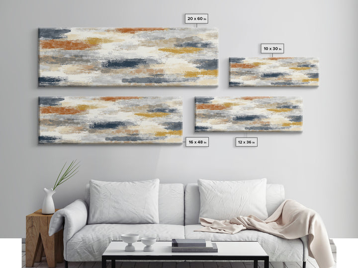 Abstract Woven Texture Canvas Print, Guest Bedroom Art, Above Bed Decor, Bedroom Decor, Abstract Art, Guest, Boho Decor, GBA-3x1-54