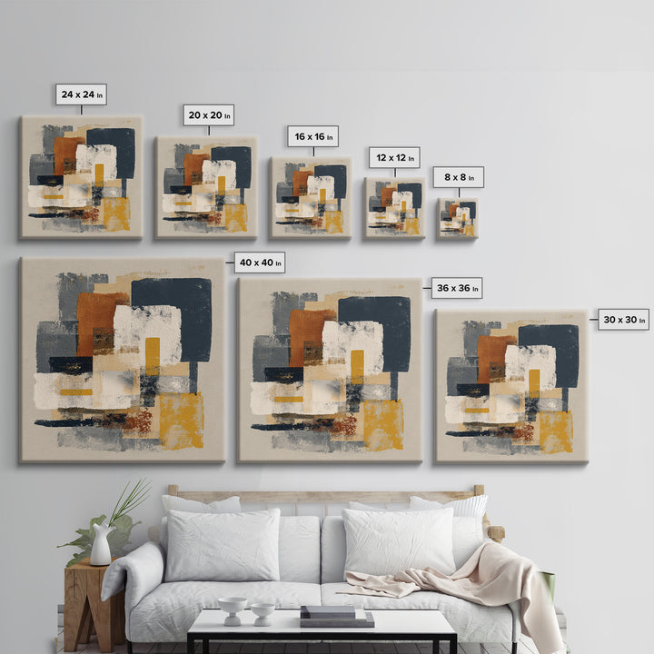 Scoreboard Numbers as Abstract Design Framed Canvas Print, Game Room Art, Girly Wall Art, Game Room Decor, Fine Art, Play, GRA-1x1-72
