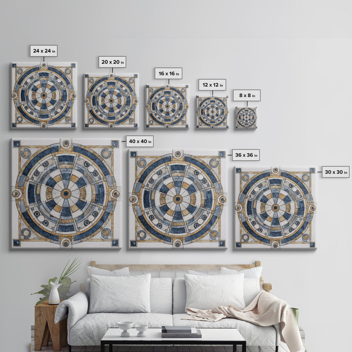 Dartboard Bullseye with Dynamic Motion Framed Canvas Print, Game Room Art, Modern Decor, Game Room Decor, Fine Art, Play, GRA-1x1-80