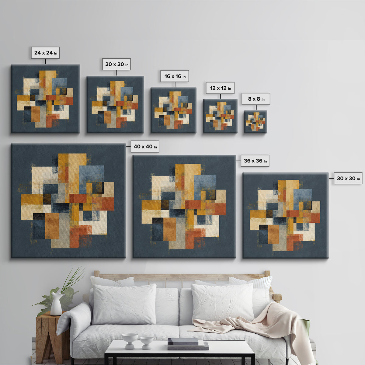 Domino Tiles Arranged Framed Canvas Print, Game Room Art, Textured Painting, Game Room Decor, Fine Art, Play, New Home Gift, GRA-1x1-88