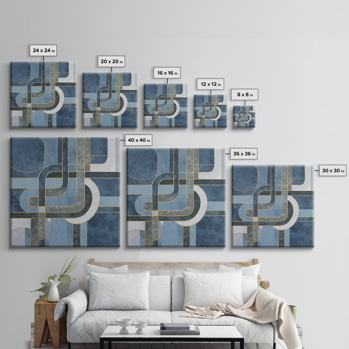 Controller Cable Forming a Playful Line Drawing Canvas Print, Game Room Art, Neutral Decor, Game Room Decor, Abstract Art, Play, GRA-1x1-95