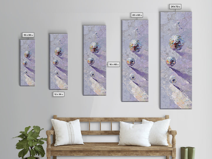 Pinball Silver Ball Canvas Print, Game Room Art, Modern Wall Art, Game Room Decor, Fine Art, Play, Unique Home Decor, GRA-1x3-33