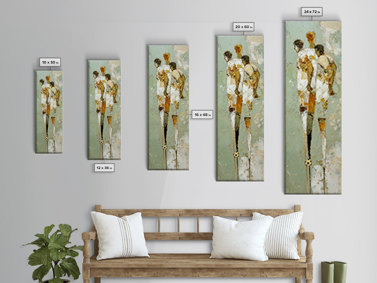 Scoreboard Numbers as Abstract Design Canvas Print, Game Room Art, Printable Wall Art, Game Room Decor, Fine Art, Play, GRA-1x3-60