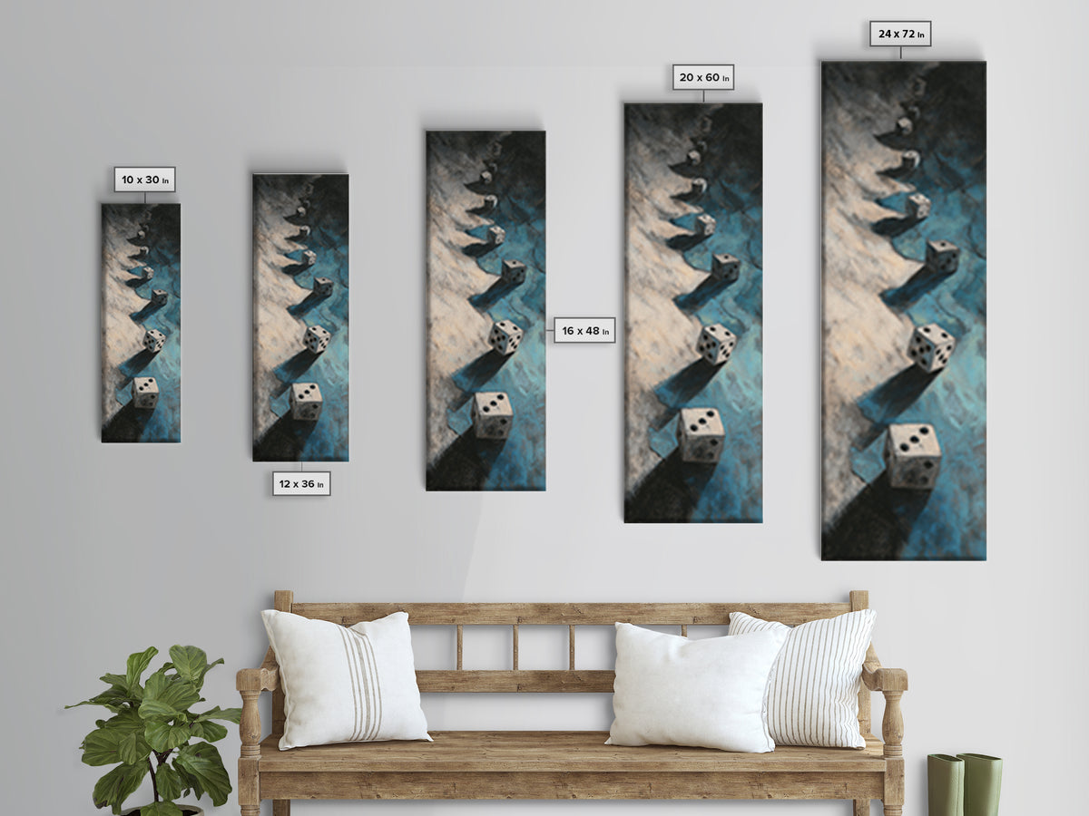 Billiards Eight Ball Framed Canvas Print, Game Room Art, Neutral Decor, Game Room Decor, Fine Art, Play, Wall Art, Home Decor, GRA-1x3-62