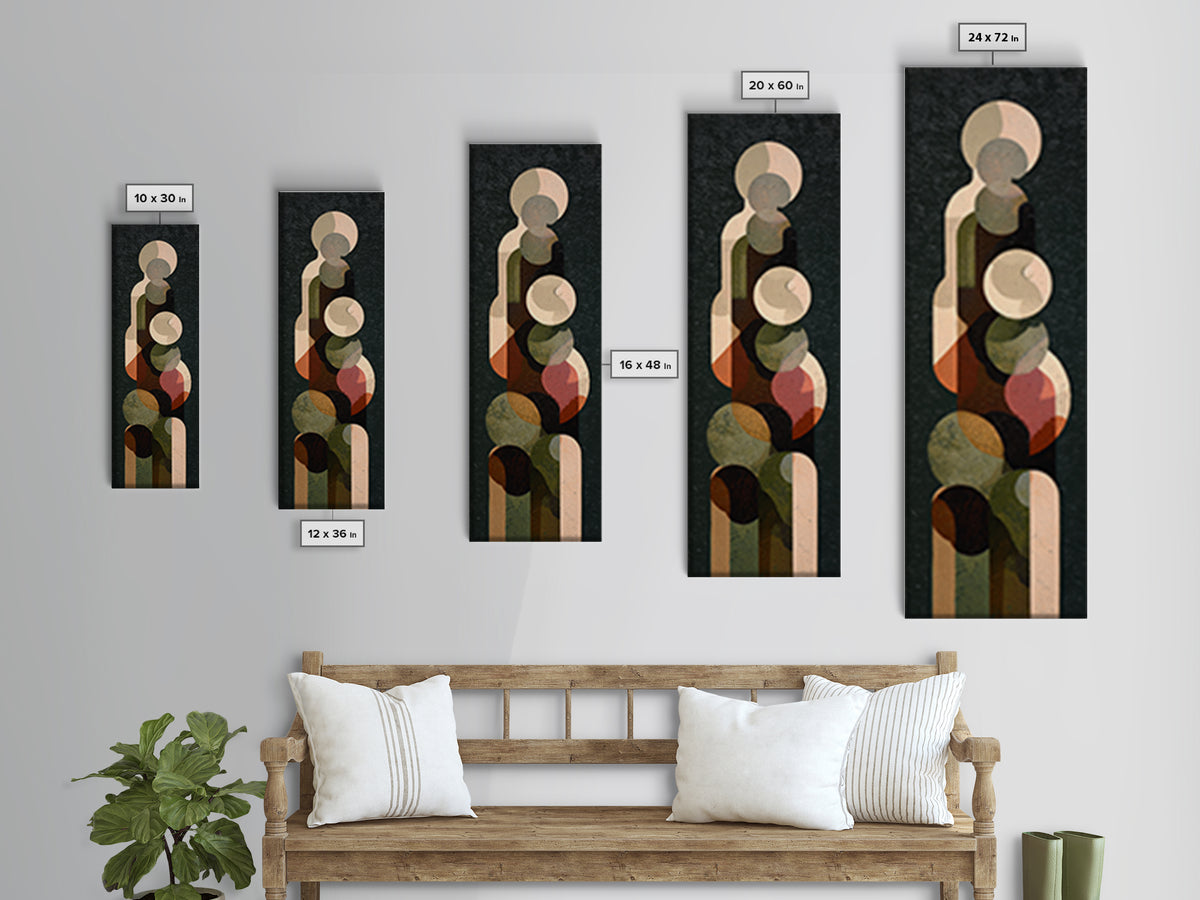 Air Hockey Puck Canvas Print, Game Room Art, Whimsical Wall Art, Game Room Decor, Fine Art, Play, Minimalist Decor, GRA-1x3-78