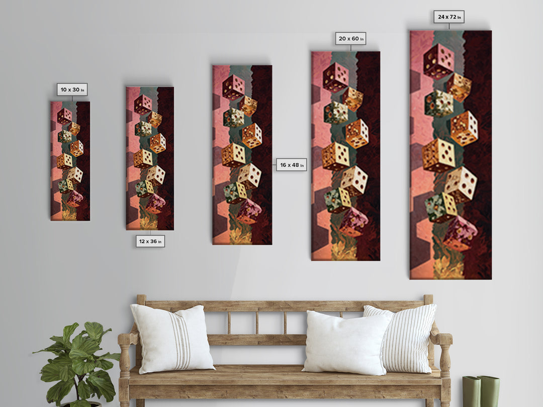 Bowling Ball and Pins Canvas Print, Game Room Art, Statement Artwork, Game Room Decor, Fine Art, Play, Printable Wall Art, GRA-1x3-98