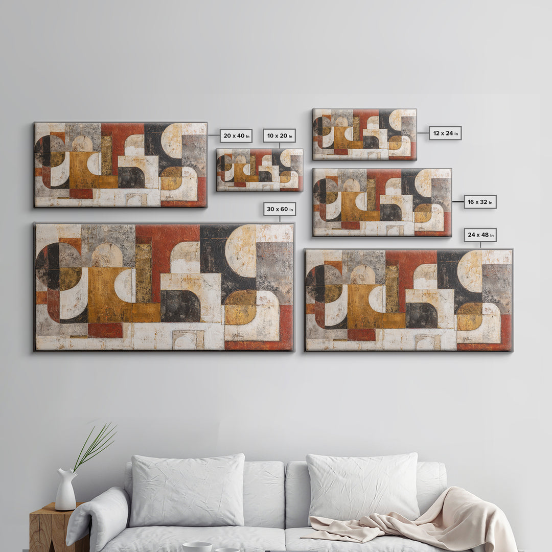 Scoreboard Numbers as Abstract Design Canvas Print, Game Room Art, Black Art, Game Room Decor, Fine Art, Play, Playroom Art, GRA-2x1-68