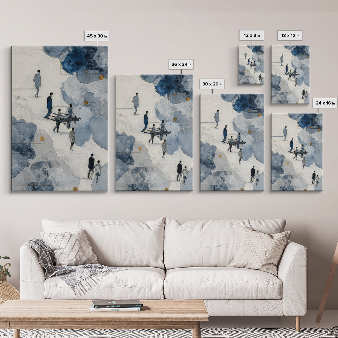 Foosball Player Figures Canvas Print, Game Room Art, Living Room Decor, Game Room Decor, Fine Art, Play, Playroom Wall Decor, GRA-2x3-65