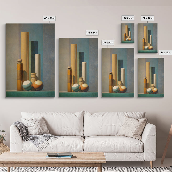 Pool Cue and Chalk on Green Felt Canvas Print, Game Room Art, Home Decor, Game Room Decor, Oil Painting, Play, Wall Art Set, GRA-2x3-66