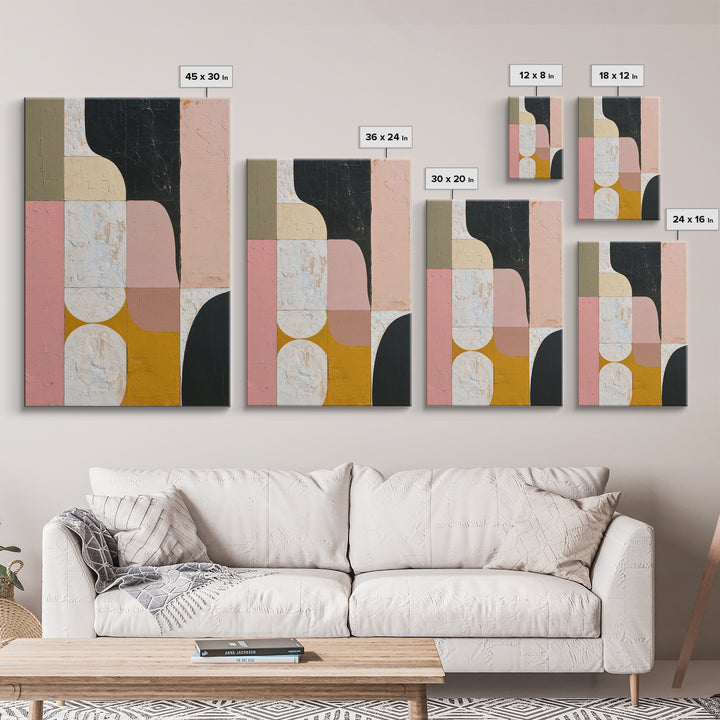 Domino Tiles Arranged Canvas Print, Game Room Art, New Home Gift, Game Room Decor, Abstract Art, Play, Pop Art, GRA-2x3-96