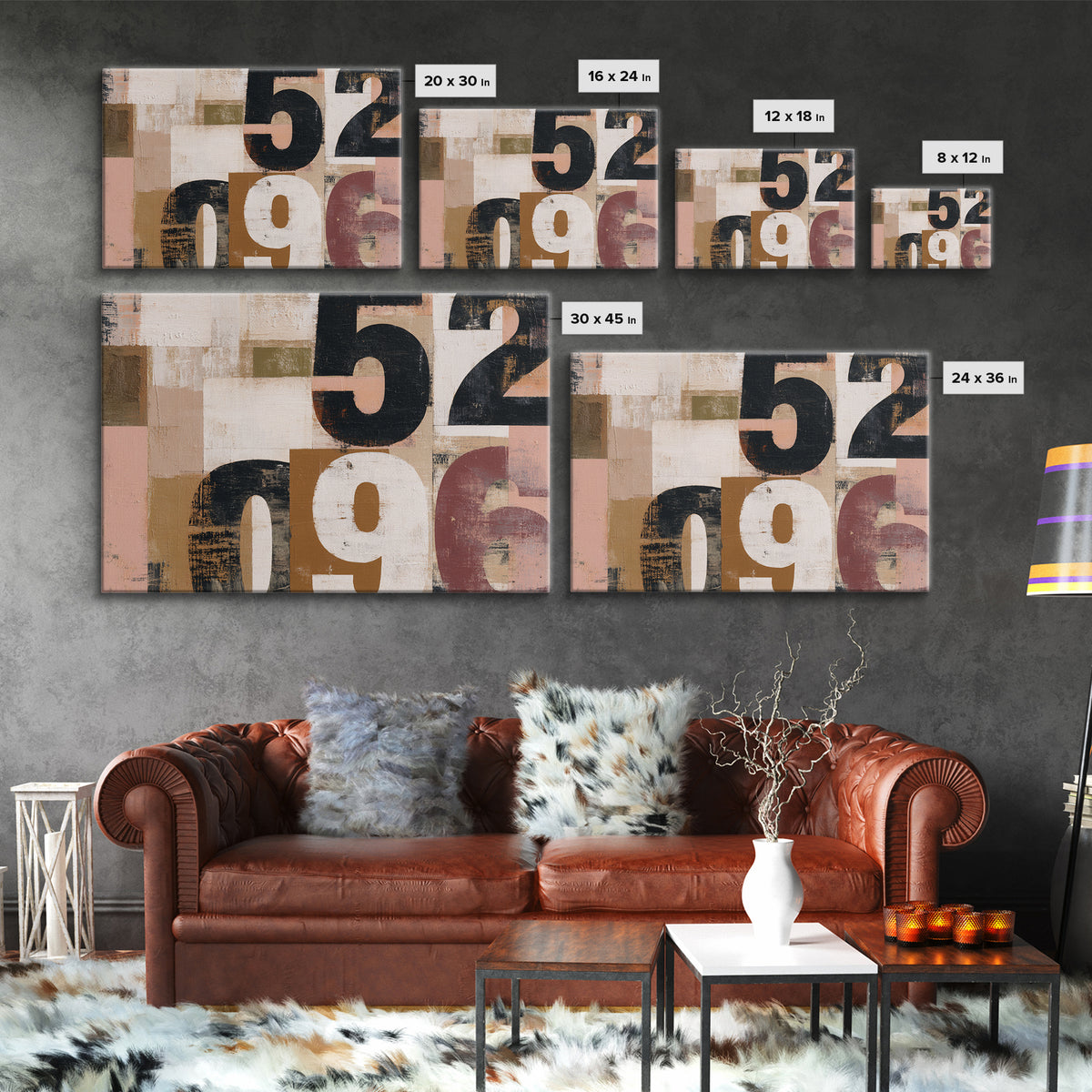 Scoreboard Numbers as Abstract Design Canvas Print, Game Room Art, Black Woman Art, Game Room Decor, Fine Art, Play, Retro Art, GRA-3x2-52