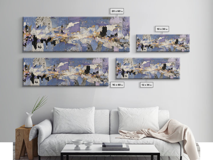Graffiti Lettering Forms Without Readable Words Canvas Print, Graffiti Art, Luxury Decor, Living Room Decor, Fine Art, Street, GRF-3x1-97