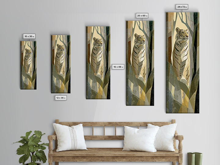 Cross Training Rope Wave Abstraction Framed Canvas Print, Gym Art, Minimalist Decor, Gym Decor, Abstract Art, Strength, GYM-1x3-8