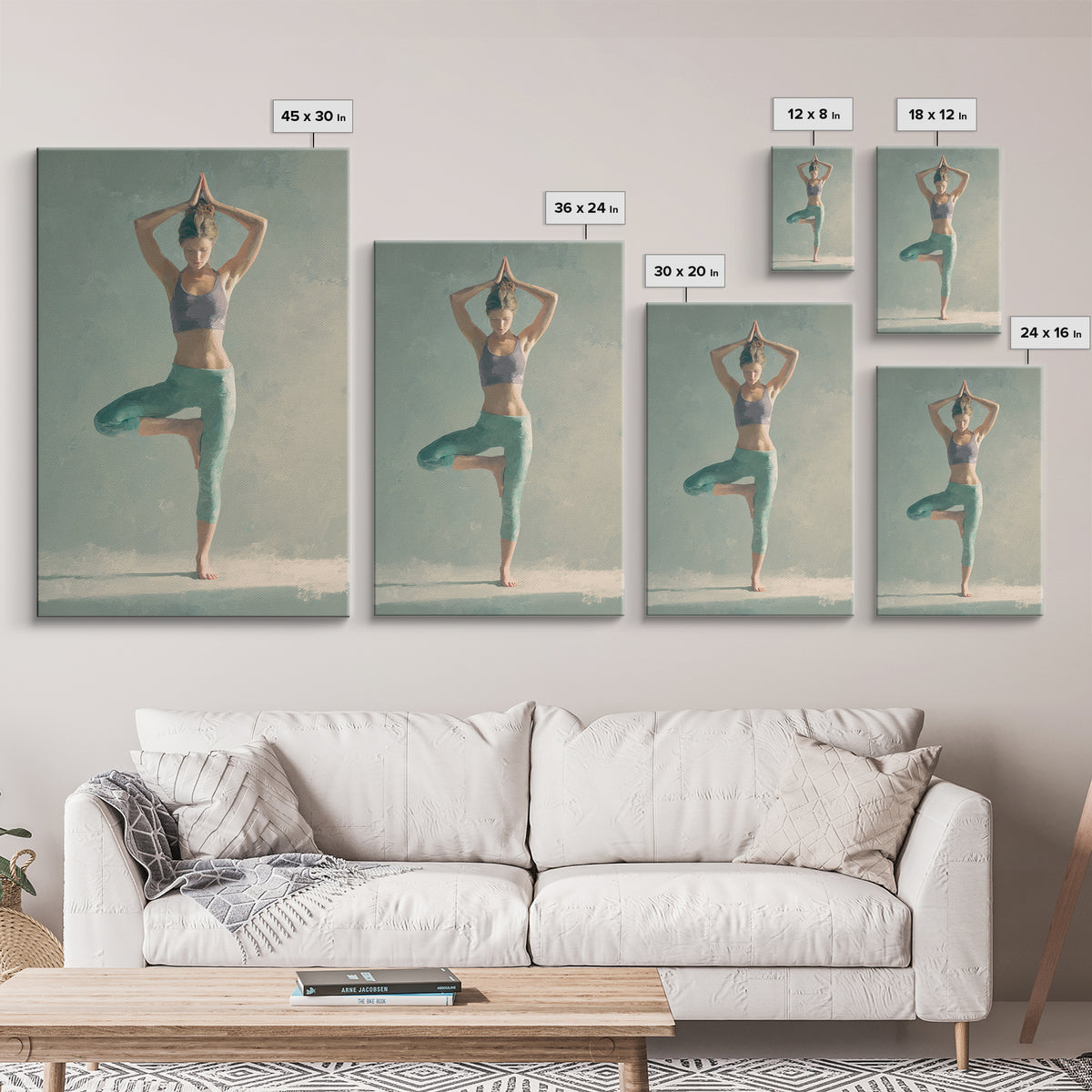 Eagle Soaring as Motivation Symbol Framed Canvas Print, Gym Art, Speakeasy Art, Gym Decor, Oil Painting, Strength, GYM-2x3-8
