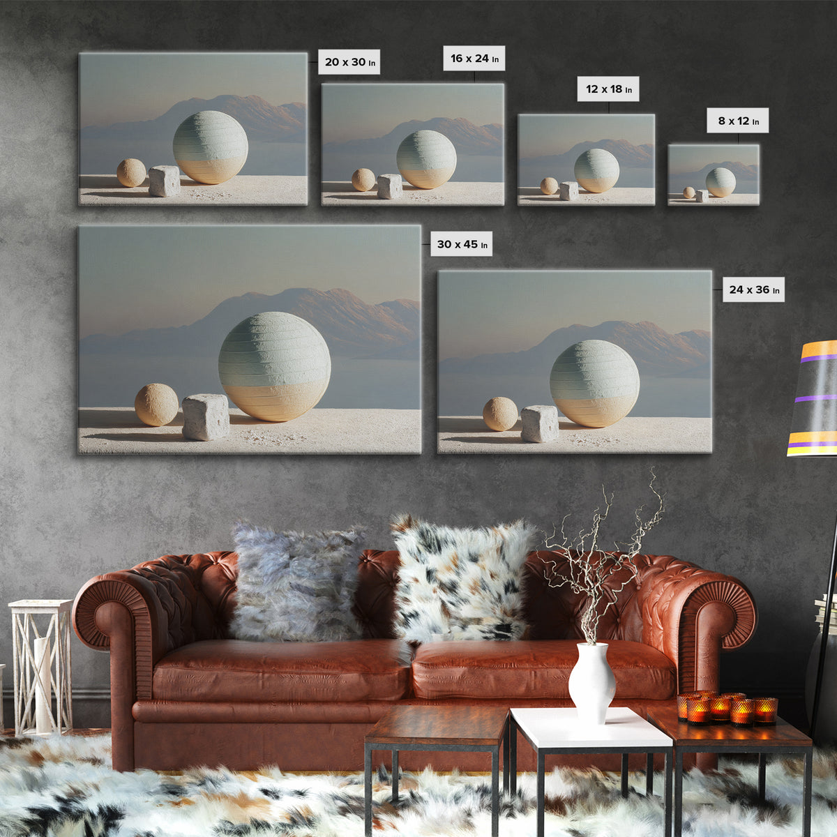 Medicine Ball and Chalk Still Life Canvas Print, Gym Art, Printable Wall Art, Gym Decor, Fine Art, Strength, Sports Decor, GYM-3x2-75
