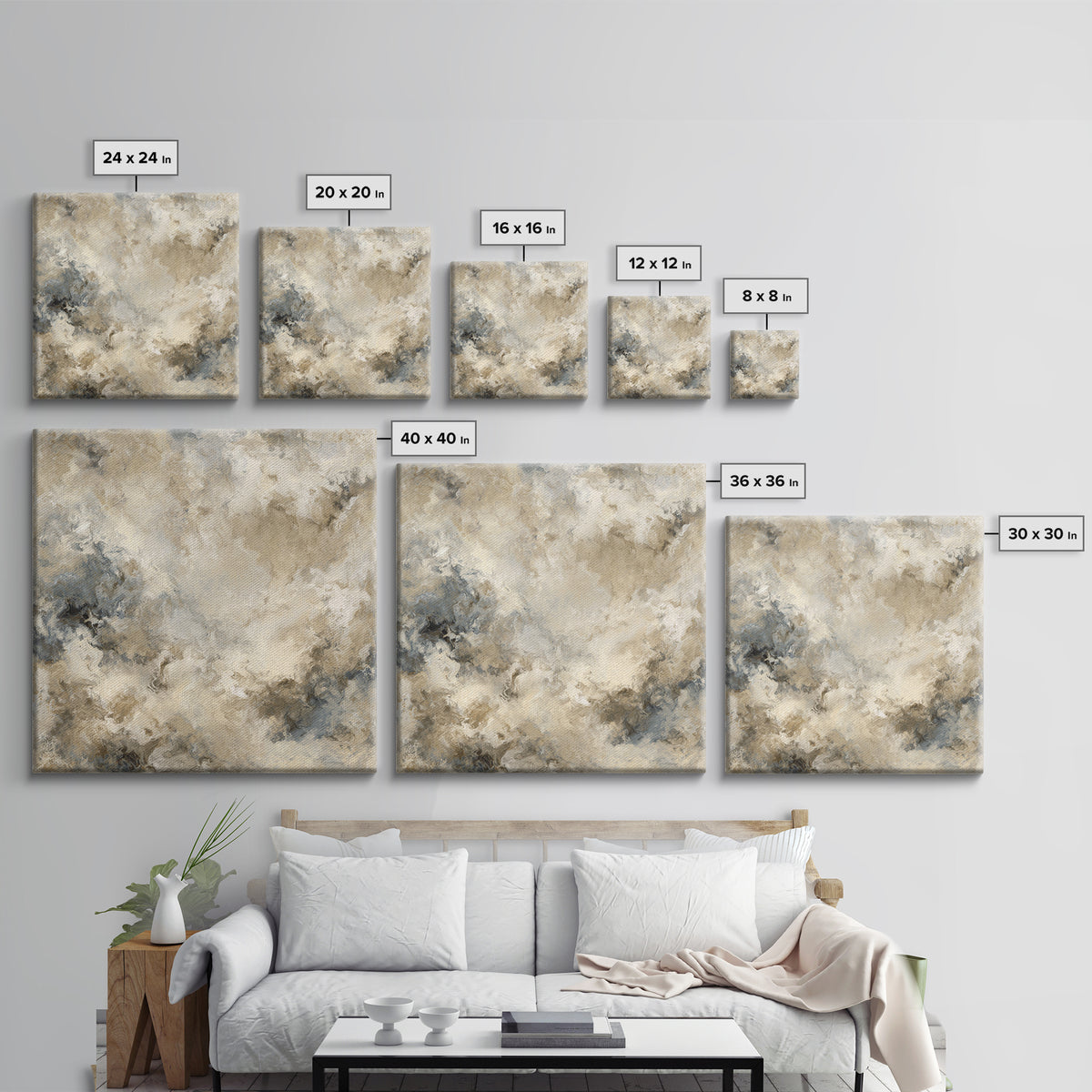 Abstract Marble Texture Canvas Print, Hotel Art, Printable Art, Hotel Decor, Abstract Art, Boutique, Travel Poster, HOT-1x1-19