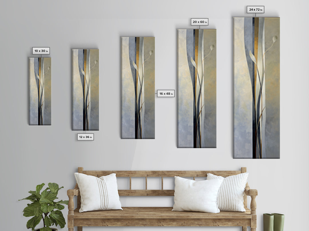 Minimal Sculpture Shapes Canvas Print, Hotel Art, Wall Sculpture, Hotel Decor, Abstract Art, Boutique, Modern Decor, HOT-1x3-72