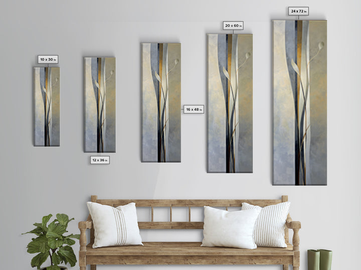 Minimal Sculpture Shapes Canvas Print, Hotel Art, Wall Sculpture, Hotel Decor, Abstract Art, Boutique, Modern Decor, HOT-1x3-72
