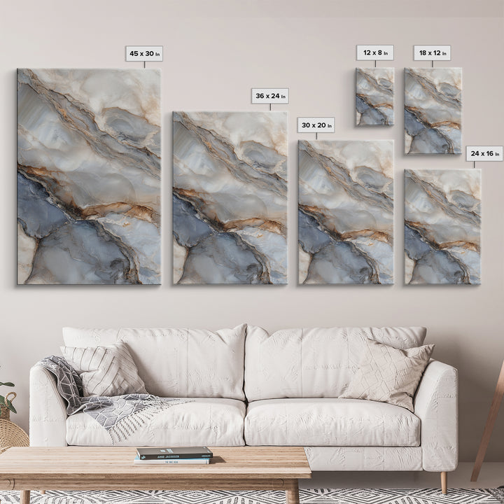 Abstract Marble Texture Framed Canvas Print, Hotel Art, Art Prints, Hotel Decor, Fine Art, Boutique, Modern Wall Art, HOT-2x3-51