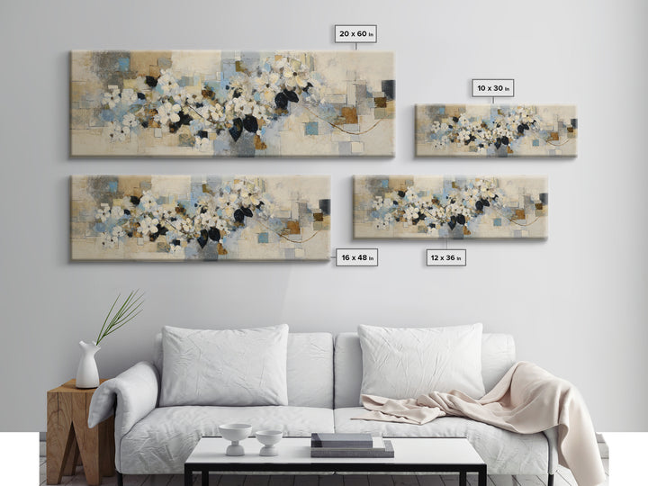 Classic Oil Painted Floral Still Life Framed Canvas Print, Hotel Art, Wall Sculpture, Hotel Decor, Fine Art, Boutique, HOT-3x1-1