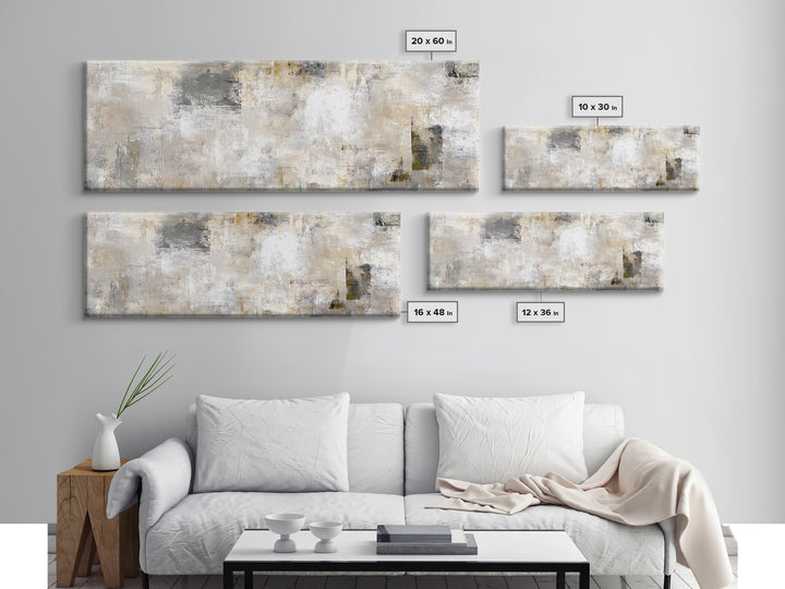 Abstract Marble Texture Canvas Print, Hotel Art, Minimalist Decor, Hotel Decor, Fine Art, Boutique, Large Wall Art, Art Deco, HOT-3x1-35