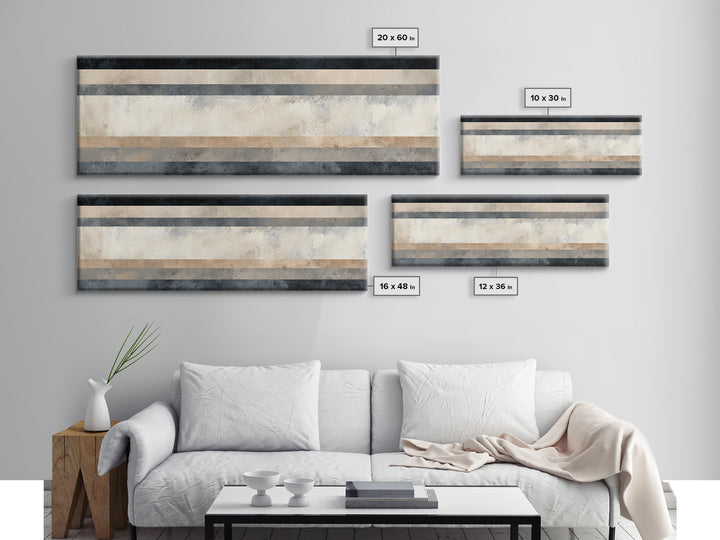 Simple Black Line Figure Framed Canvas Print, Hotel Art, Contemporary Art, Hotel Decor, Fine Art, Boutique, Art Deco, HOT-3x1-63