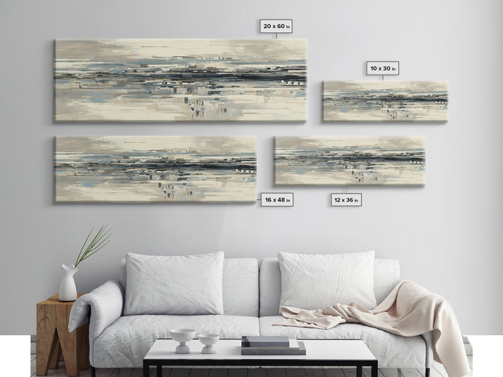 City Map Abstract Lines Without Readable Labels Canvas Print, Hotel Art, Wall Art, Hotel Decor, Abstract Art, Boutique, HOT-3x1-88