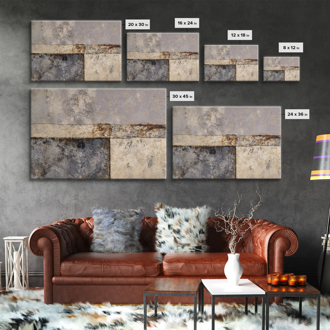 City Map Abstract Lines Without Readable Labels Framed Canvas Print, Hotel Art, Wall Art, Hotel Decor, Abstract Art, Boutique, HOT-3x2-100
