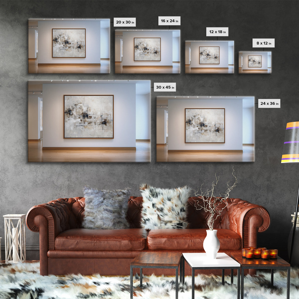 City Map Abstract Lines Without Readable Labels Canvas Print, Hotel Art, Wood Wall Art, Hotel Decor, Abstract Art, Boutique, HOT-3x2-4