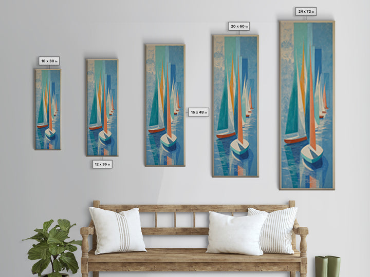 Water Garden Bridge Canvas Print, Impressionist Art, Landscape Painting, Living Room Decor, Watercolor Art, Impression, IMP-1x3-6