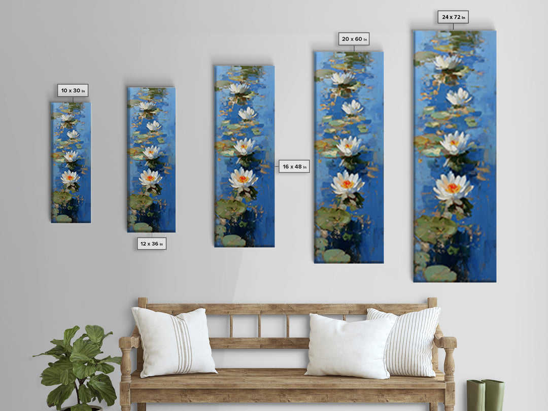 Country Lane with Flickering Sunlight Canvas Print, Impressionist Art, Boho Decor, Living Room Decor, Oil Painting, Impression, IMP-1x3-82
