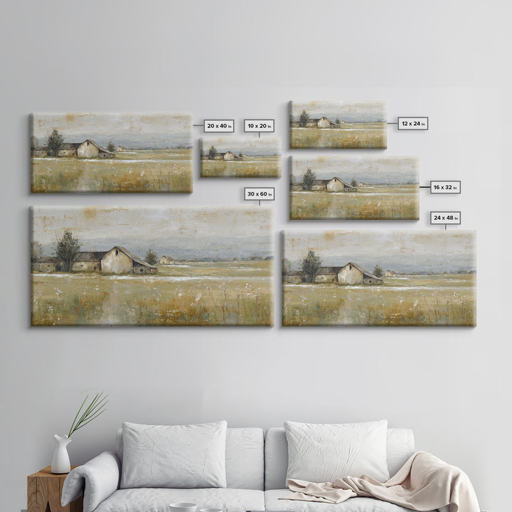 Country Lane with Flickering Sunlight Framed Canvas Print, Impressionist Art, Room Decor, Living Room Decor, Impression, IMP-2x1-42