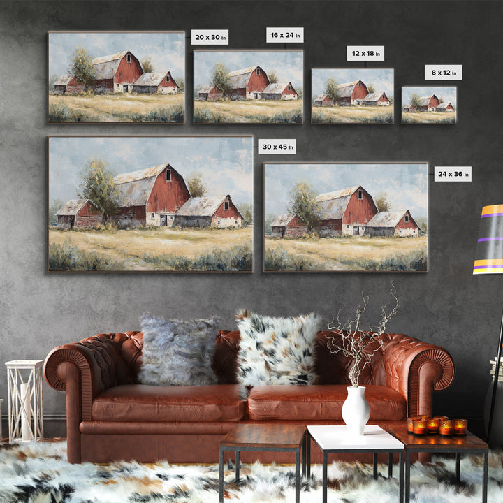 Country Lane with Flickering Sunlight Framed Canvas Print, Impressionist Art, Bedroom Decor, Living Room Decor, Impression, IMP-3x2-2