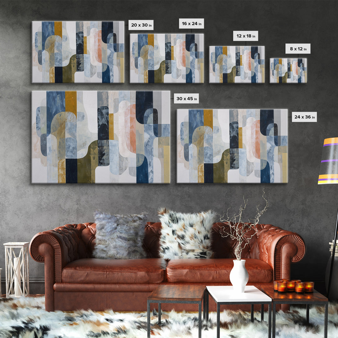Two Hands Nearly Touching Canvas Print, Line Art, Luxury Decor, Living Room Decor, Abstract Art, Line, Printable, LIN-3x2-33