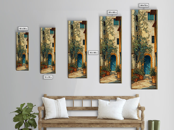 Warm Mediterranean Lemon Still Life Framed Canvas Print, Living Room Art, Bedroom Wall Art, Living Room Decor, Oil Painting, LIR-1x3-54
