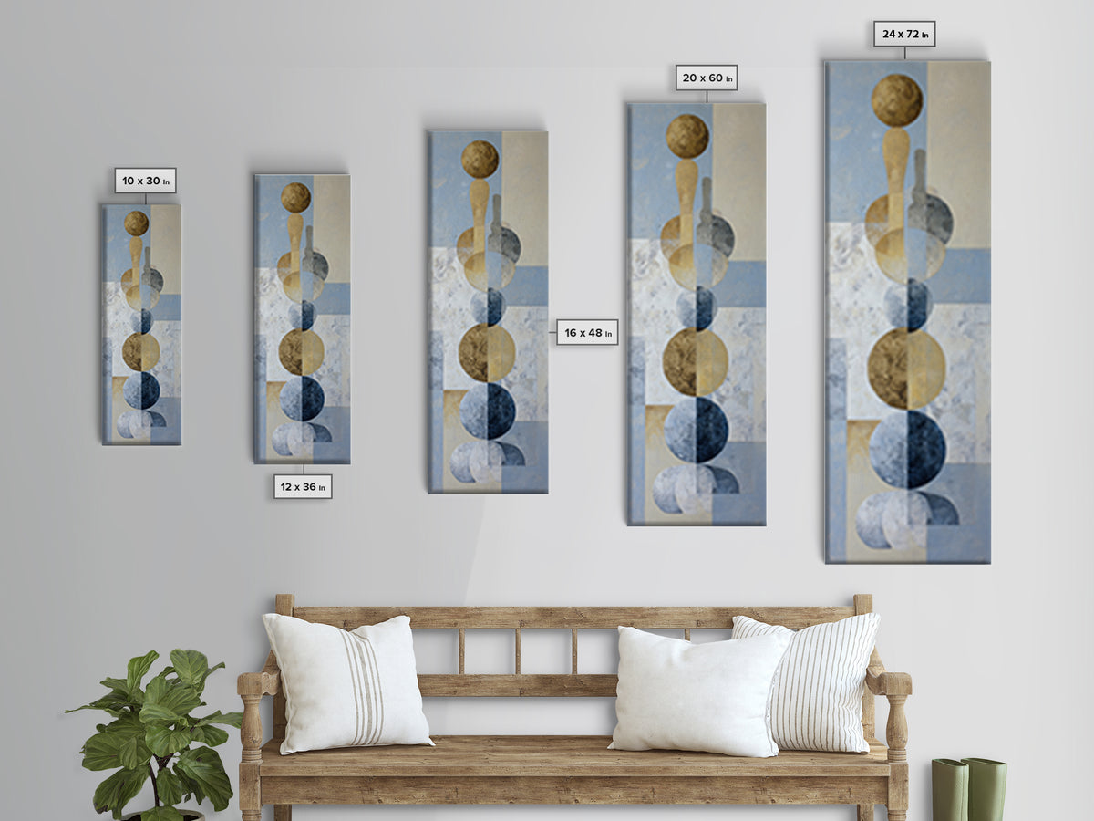 Oversized Line Figure Canvas Print, Living Room Art, Art, Living Room Decor, Fine Art, Living, Art Nouveau, Abstract Art, LIR-1x3-77