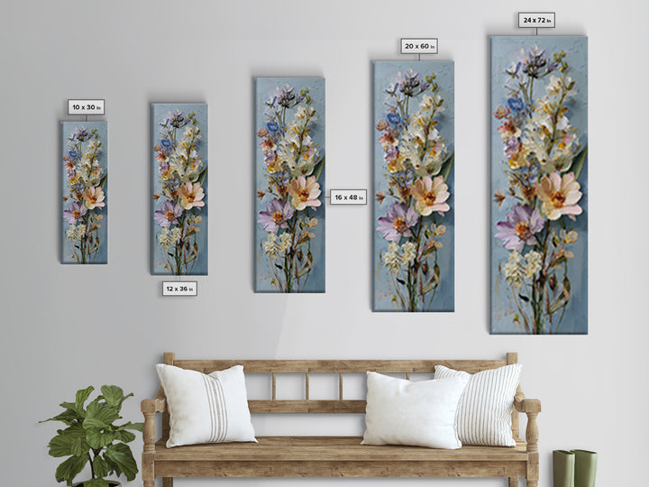 Large Floral Still Life Canvas Print, Living Room Art, Art Print, Living Room Decor, Fine Art, Living, New Home Gift, LIR-1x3-93