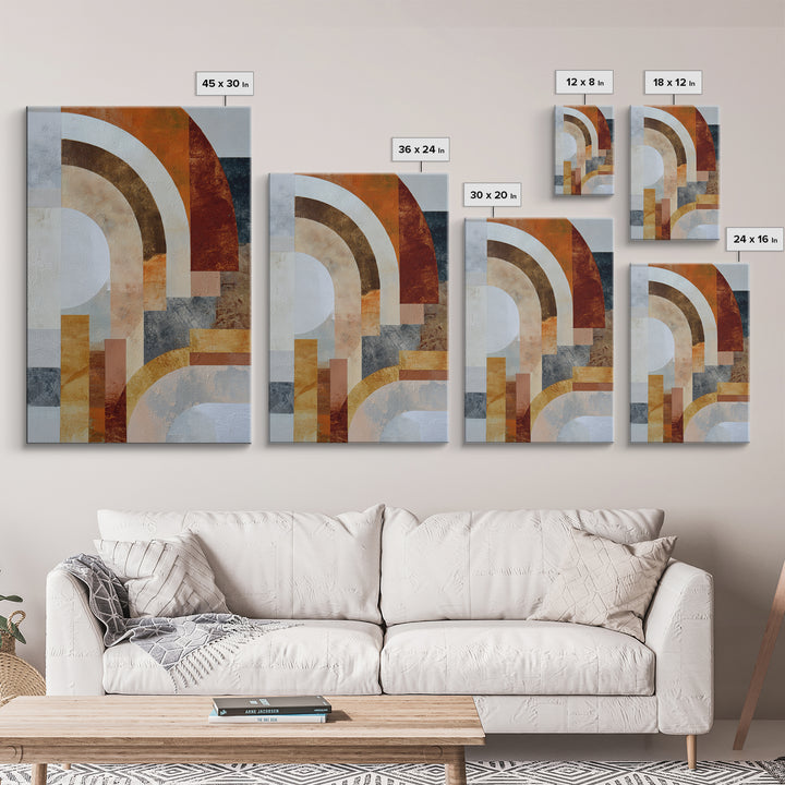 Large Statement Abstract Framed Canvas Print, Living Room Art, Abstract Art, Living Room Decor, Living, Living Room Wall Art, LIR-2x3-33