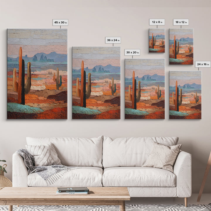 Earthy Desert Landscape Framed Canvas Print, Living Room Art, Luxury Decor, Living Room Decor, Fine Art, Living, Home, LIR-2x3-44